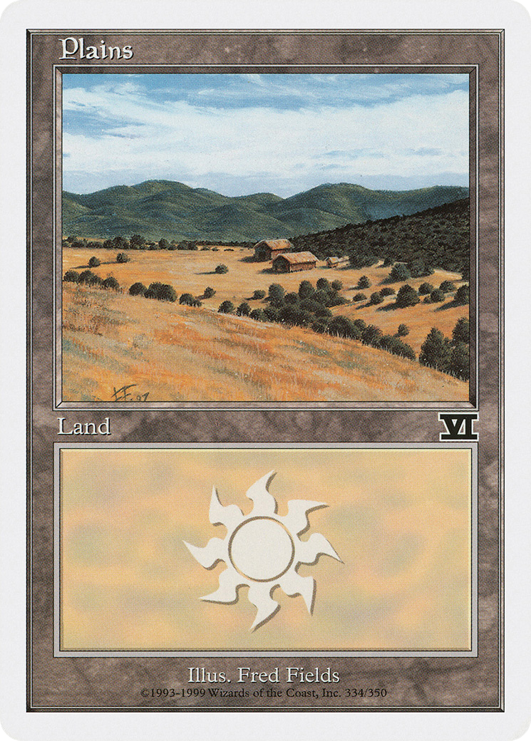 Plains (6ED-334) - Sixième édition classique