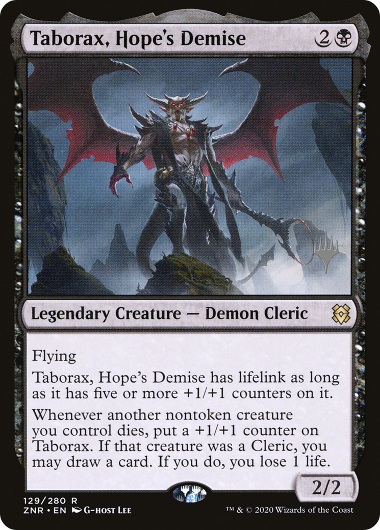 Taborax, Hope's Demise (PPZNR-129) - Zendikar Rising Promos