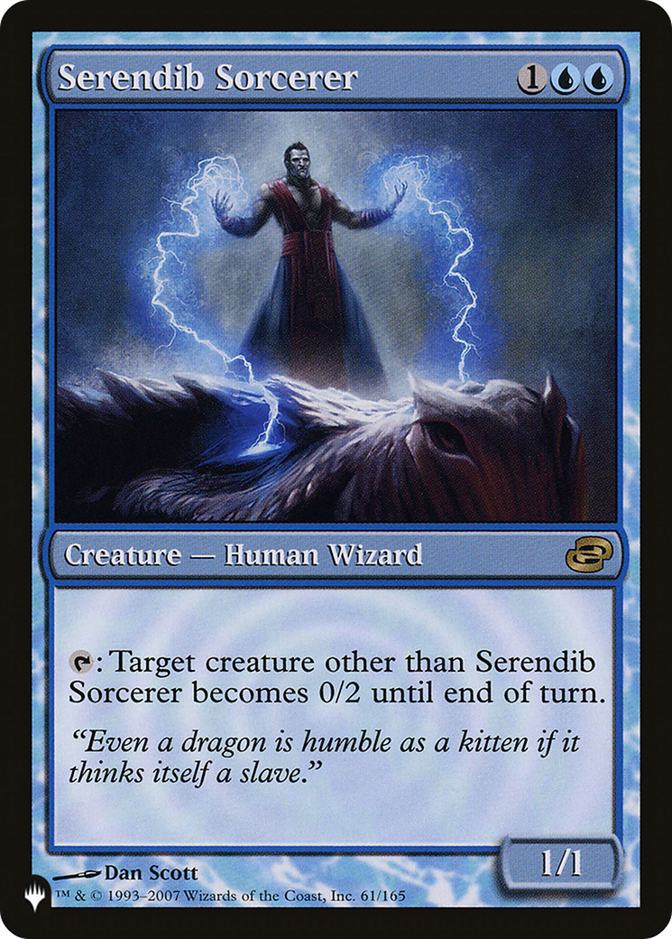 Serendib Sorcerer (LIST-PLC-61) - The List: (colorshifted)