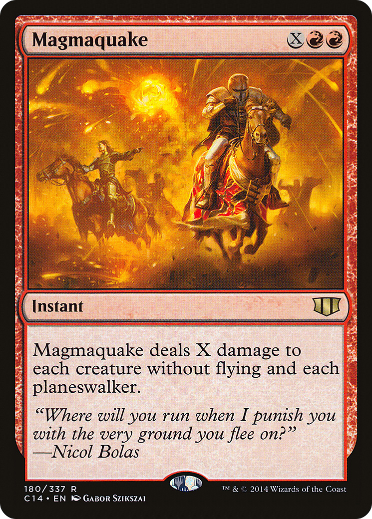 Séisme de magma (C14-180) - Commander 2014