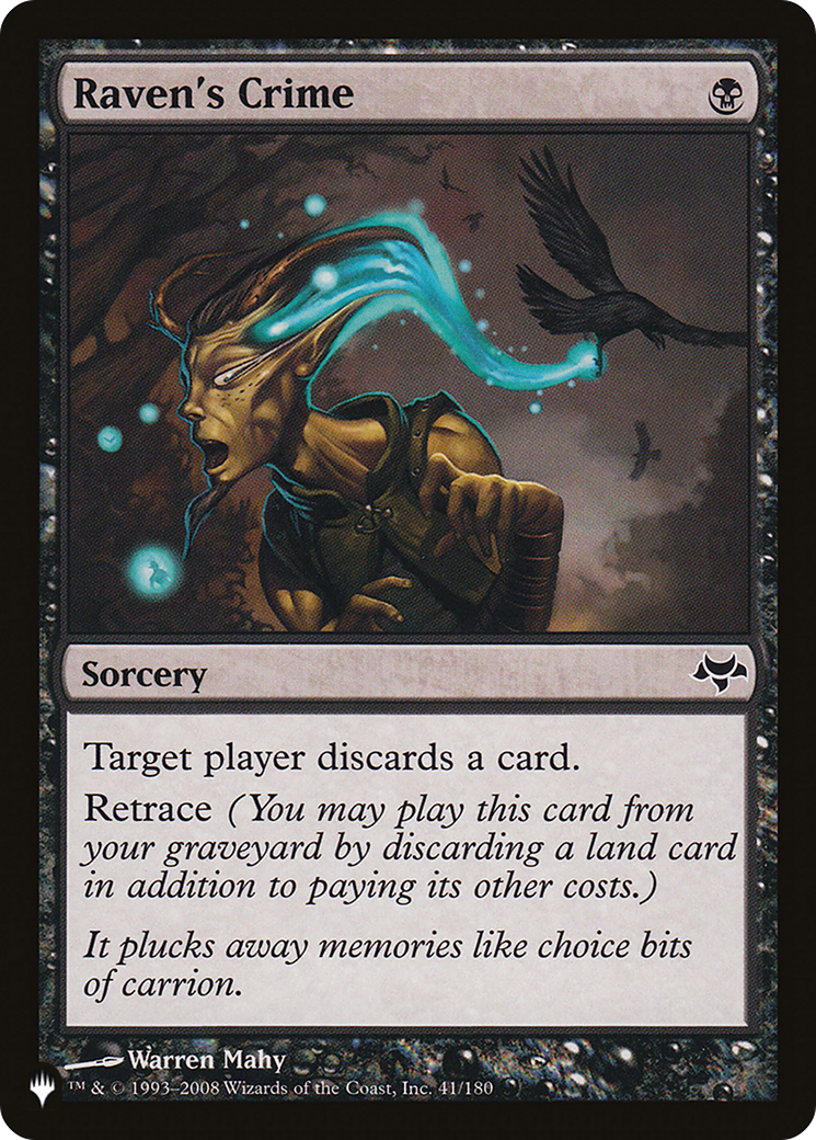 Raven's Crime (LIST-EVE-41) - The List