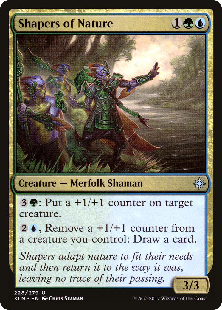 Shapers of Nature (XLN-228) - Ixalan Foil