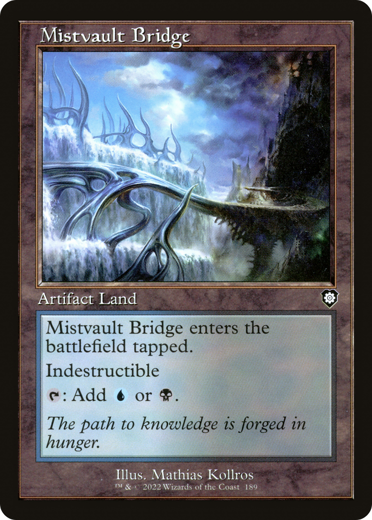 Mistvault Bridge (Retro Frame) (BRC-189) - The Brothers' War Commander