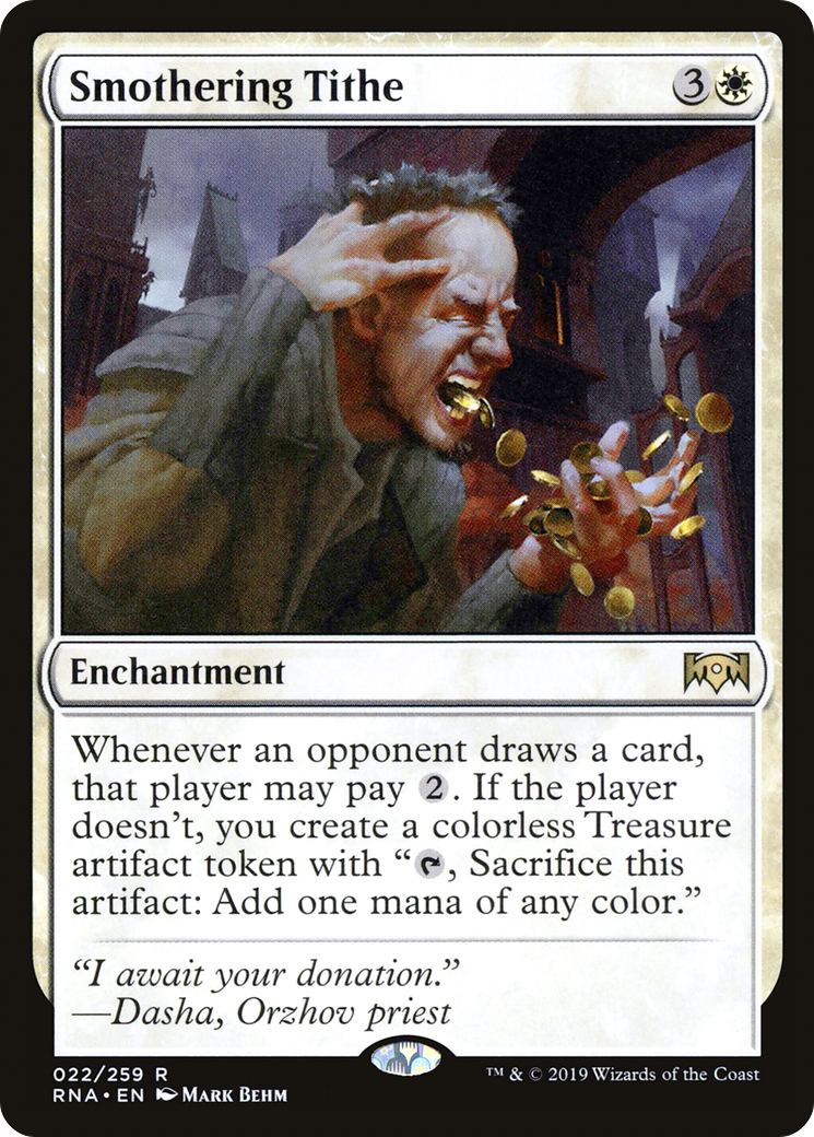 Dîme étouffante (RNA-022) - L'allégeance de Ravnica