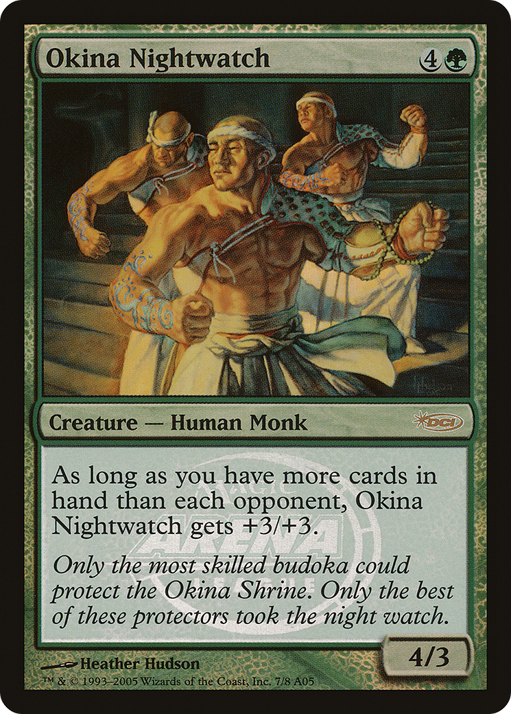 Okina Nightwatch (PAL05-007) - Arena League 2005 Foil