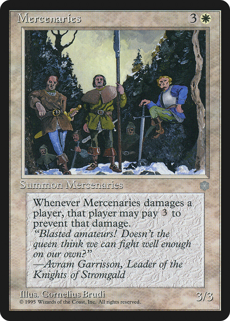 Mercenaires (ICE-044) - L'Âge de glace