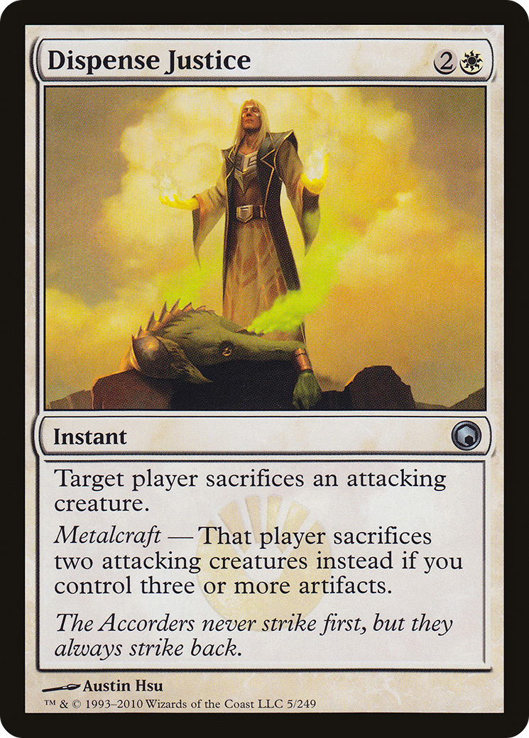 Rendre justice (SOM-005) - Les cicatrices de Mirrodin