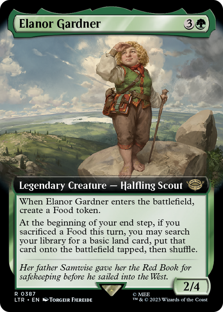 Elanor Gardner (Extended Art) (LTR-387) - The Lord of the Rings: Tales of Middle-earth: (Extended Art)