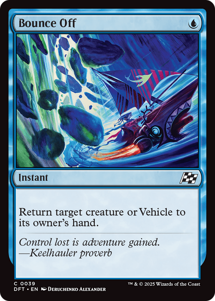 Bounce Off (-039) - Aetherdrift Foil