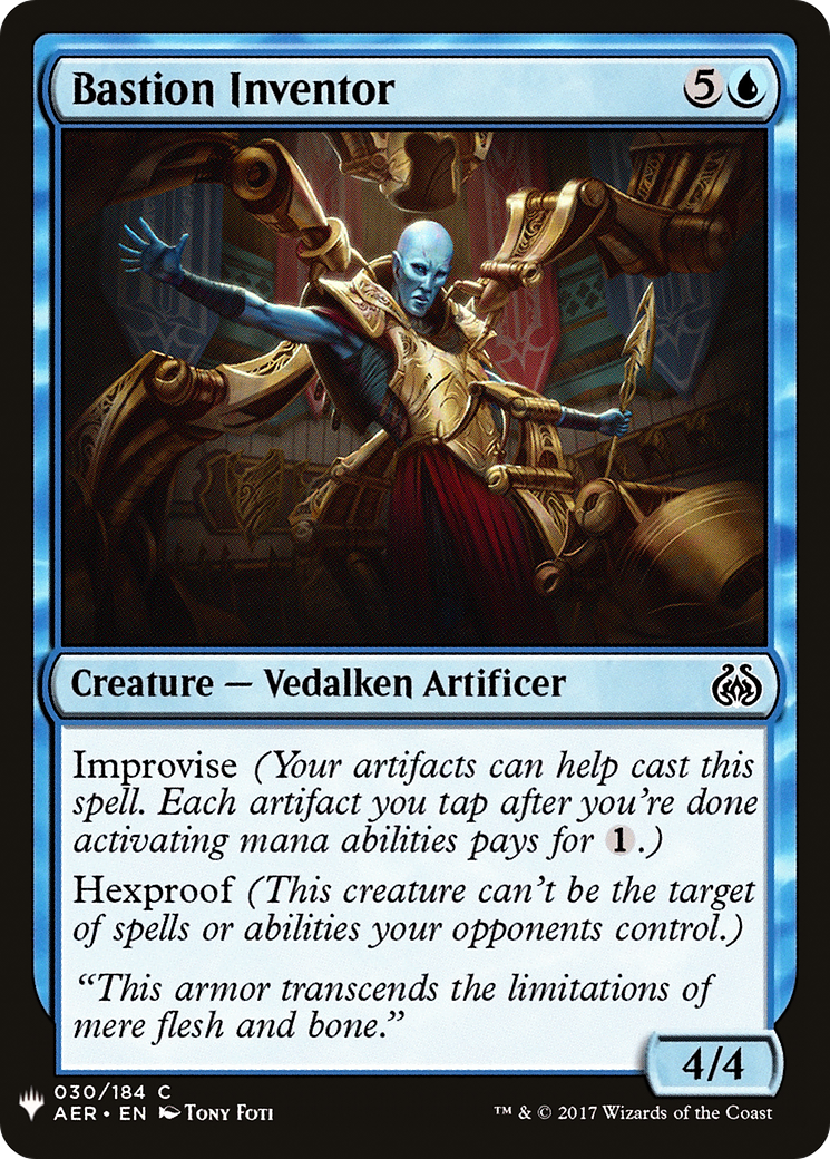Bastion Inventor (LIST-030) - The List