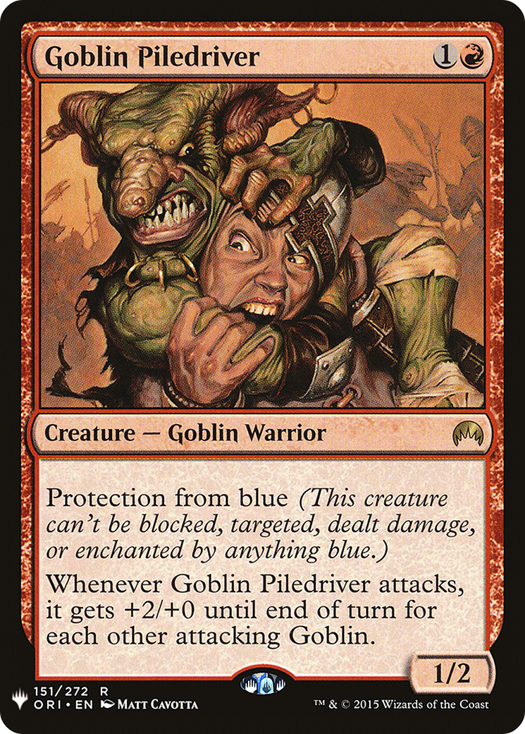 Goblin Piledriver (LIST-151) - The List