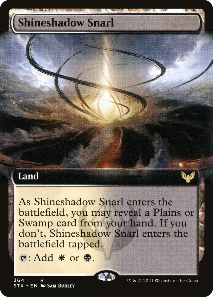 Shineshadow Snarl (STX-364) - Strixhaven : École des Mages : (Extended Art) Foil