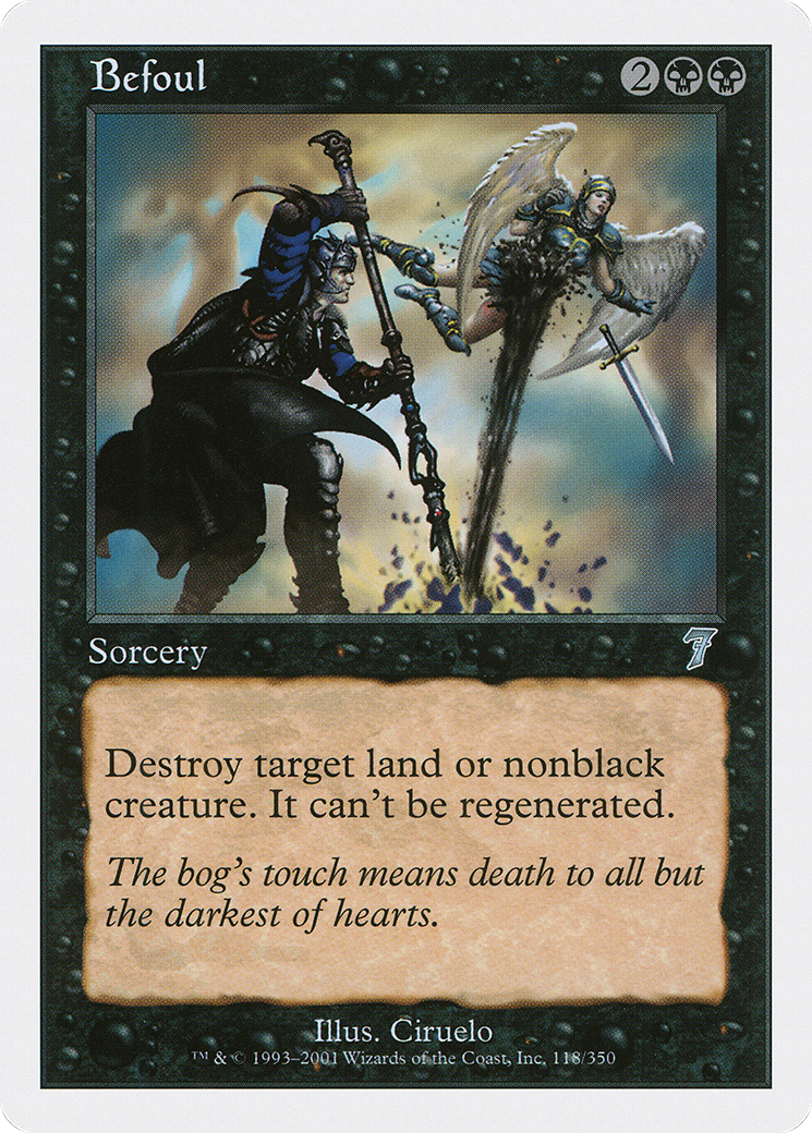 Befoul (7ED-118) - Septième édition