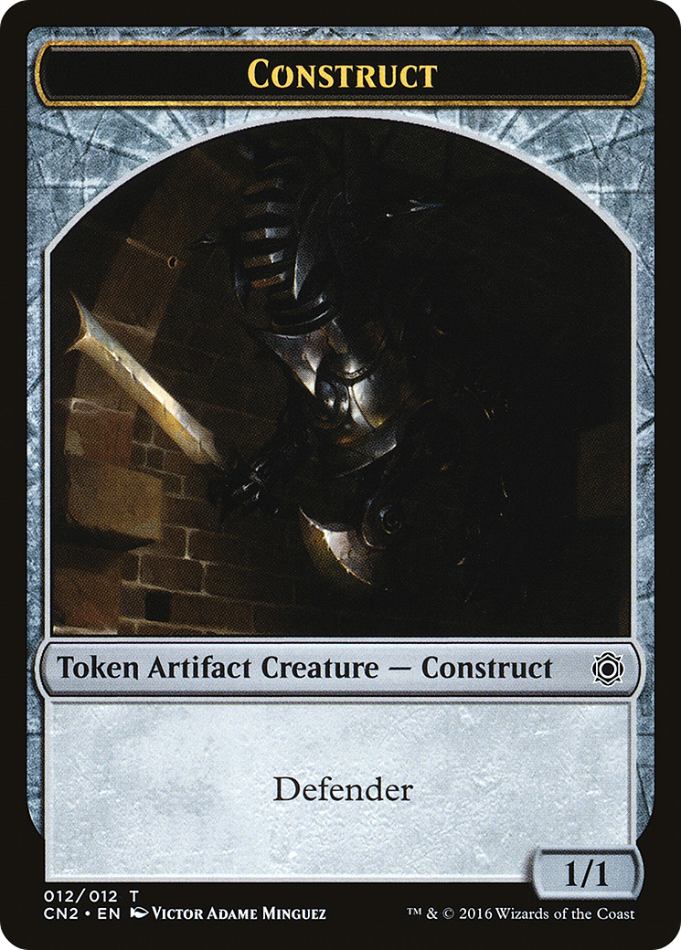 Construct Token (CN2-012) - Conspiracy: Take the Crown Tokens