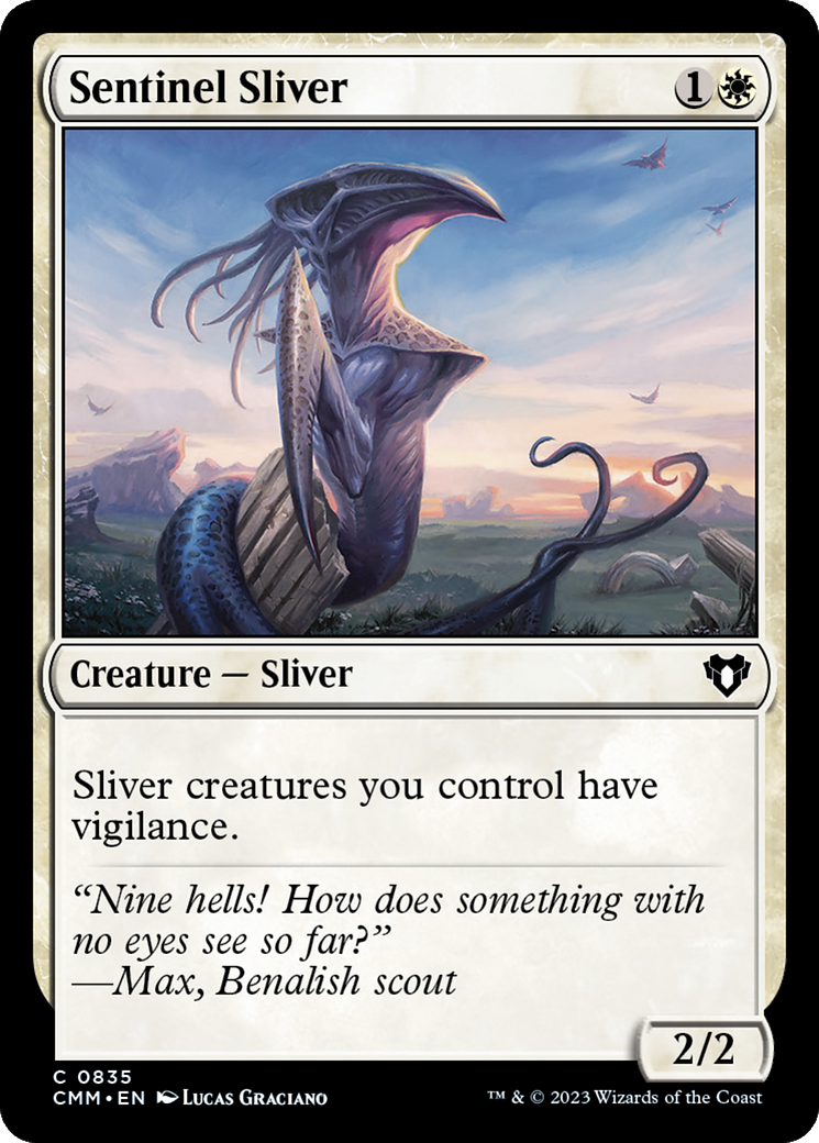 Sentinelle Sliver (CMM-835) - Commandant Masters