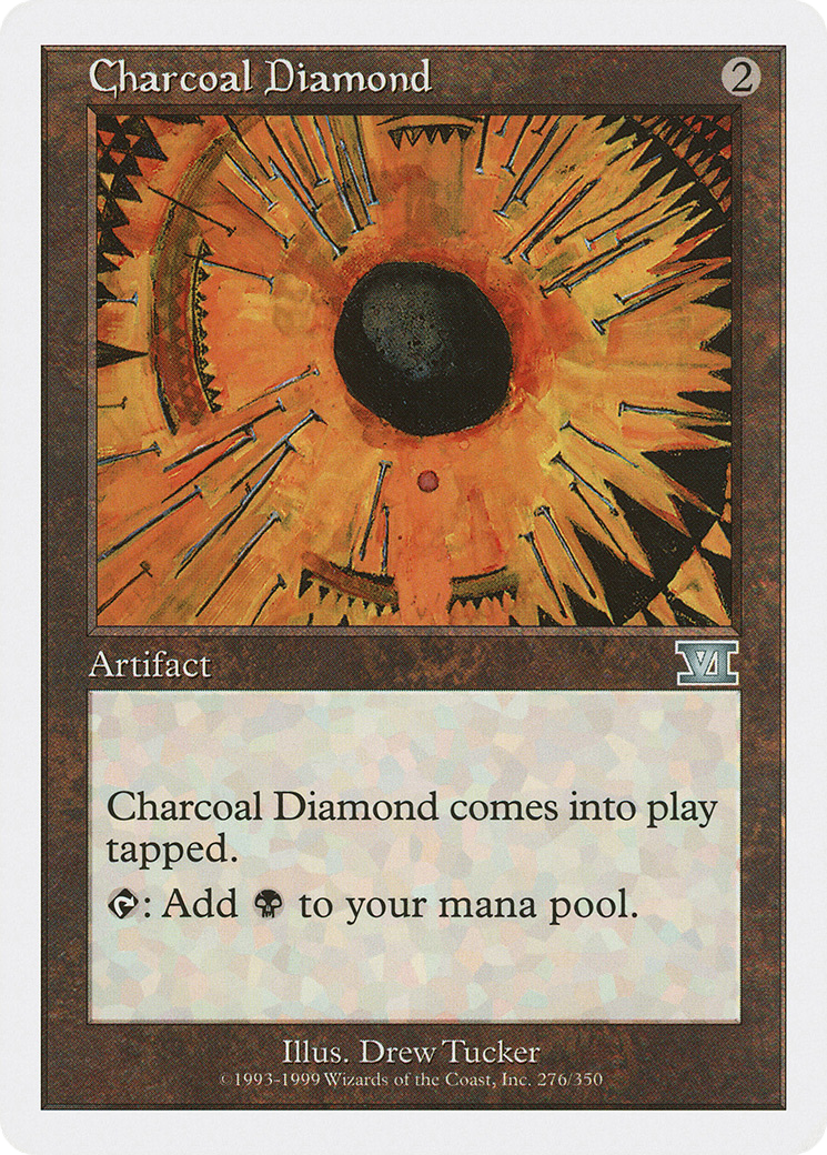 Charcoal Diamond (6ED-276) - Classic Sixth Edition