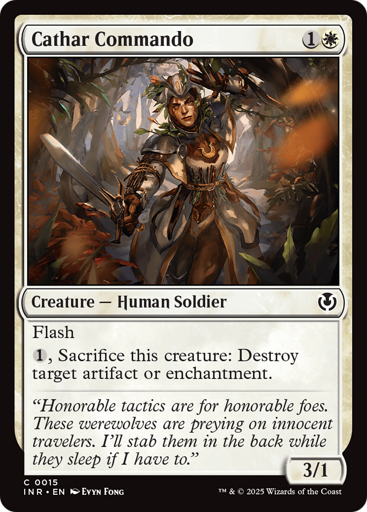 Commando cathare (INR-015) - Innistrad remasterisé