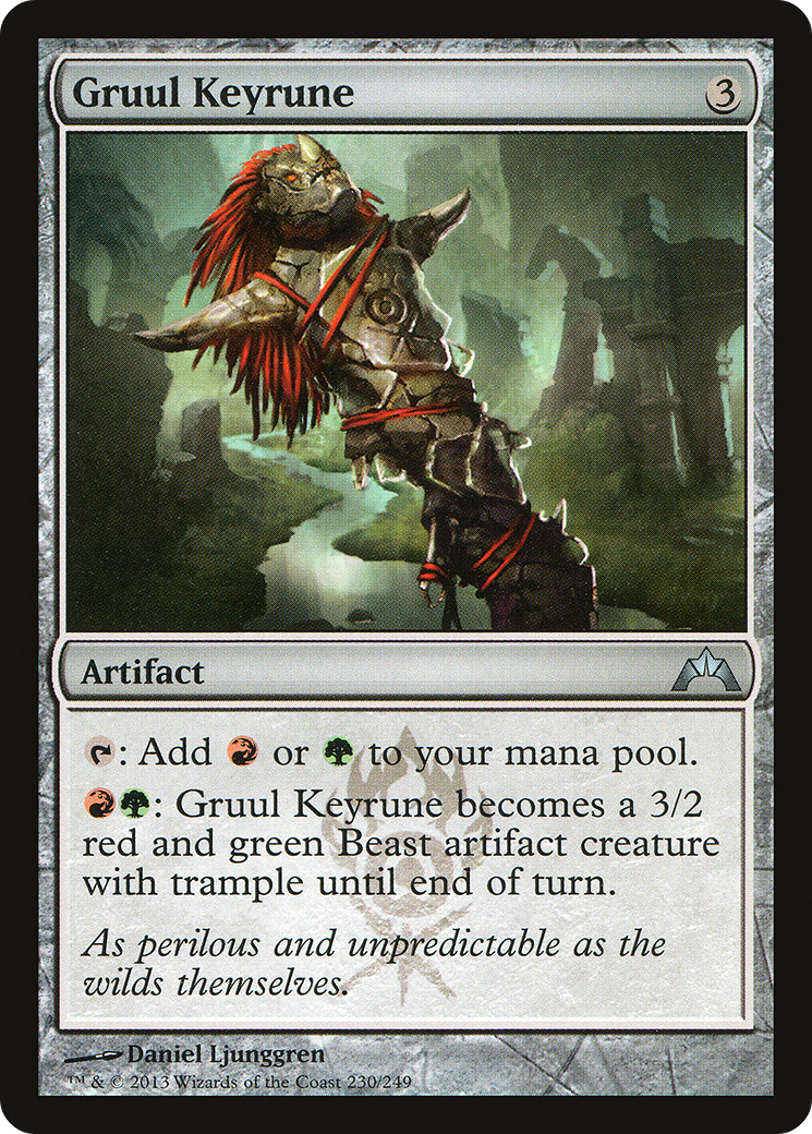 Rune clé Gruul (GTC-230) - Gatecrash