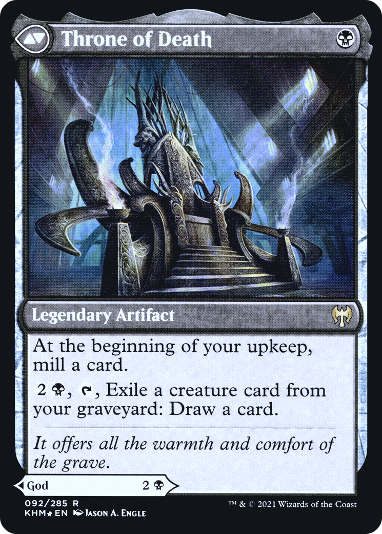 Egon, God of Death (PRE-092) - Kaldheim Promos Foil