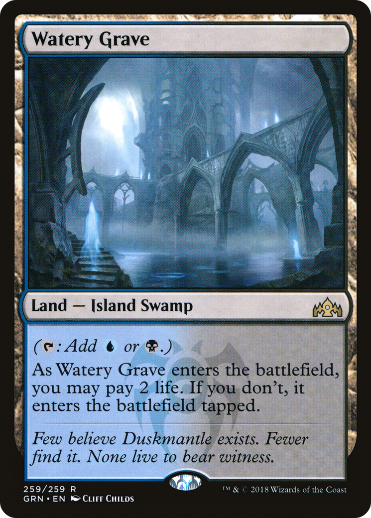 Watery Grave (GRN-259) - Guilds of Ravnica Foil