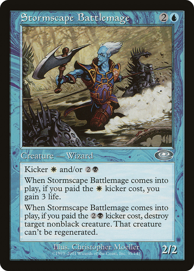 Mage de bataille Stormscape (PLS-035) - Planeshift Foil