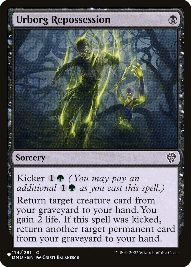 Urborg Repossession (LIST-114/281) - The List