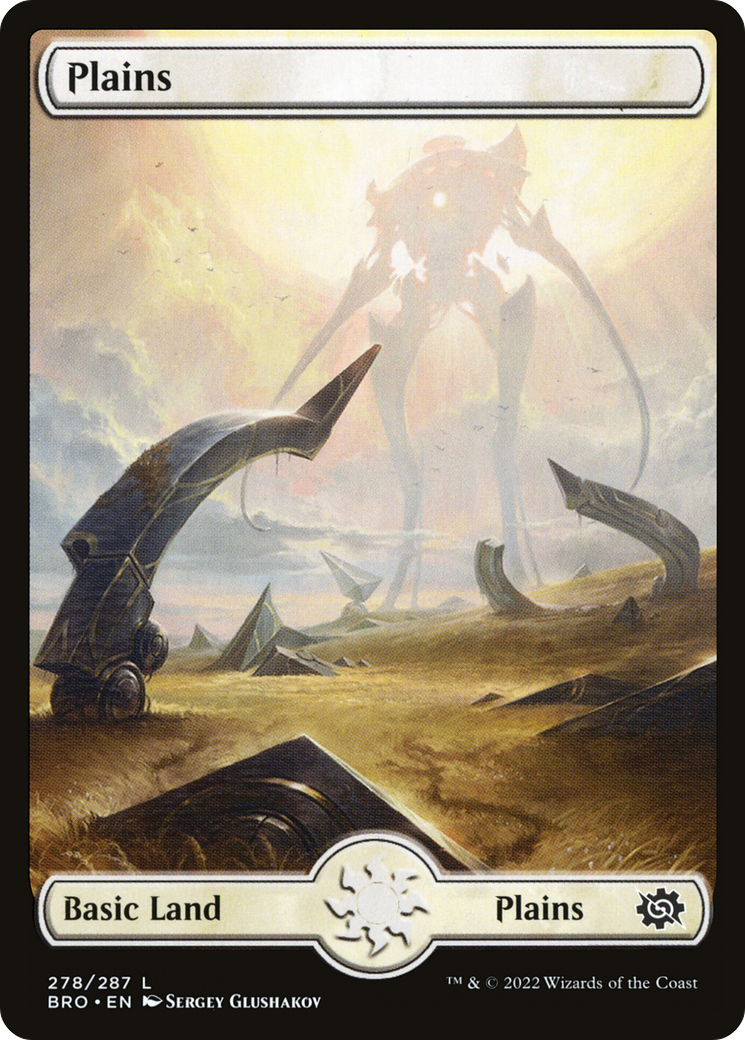 Plains (278) - Full Art (BRO-278) - The Brothers' War