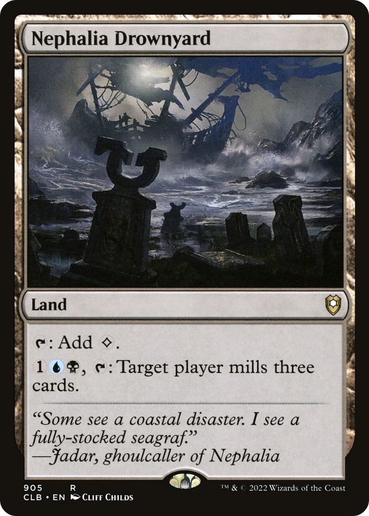 Cimetière de Nephalia (CLB-905) - Commander Legends : La Bataille pour la Porte de Baldur