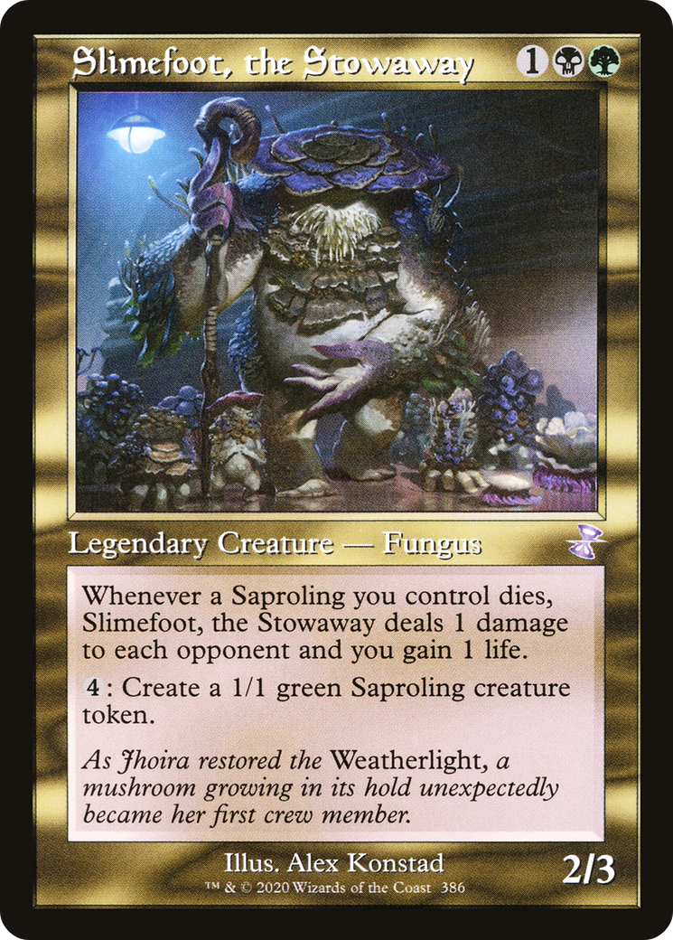 Slimefoot, le passager clandestin (TSR-386) - Time Spiral Remastered Foil