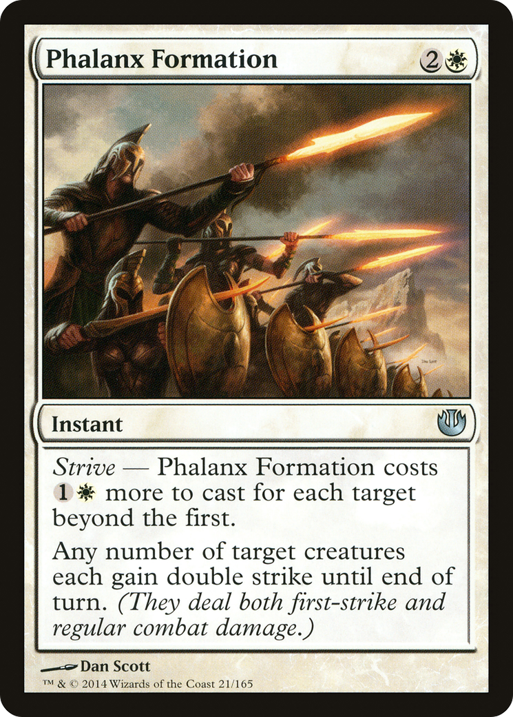 Formation Phalanx (JOU-021) - Voyage dans Nyx Foil