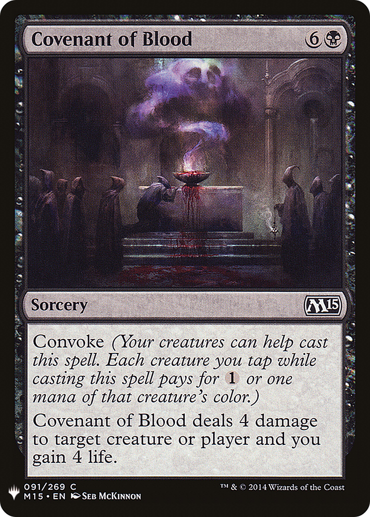 Covenant of Blood (LIST-091) - The List