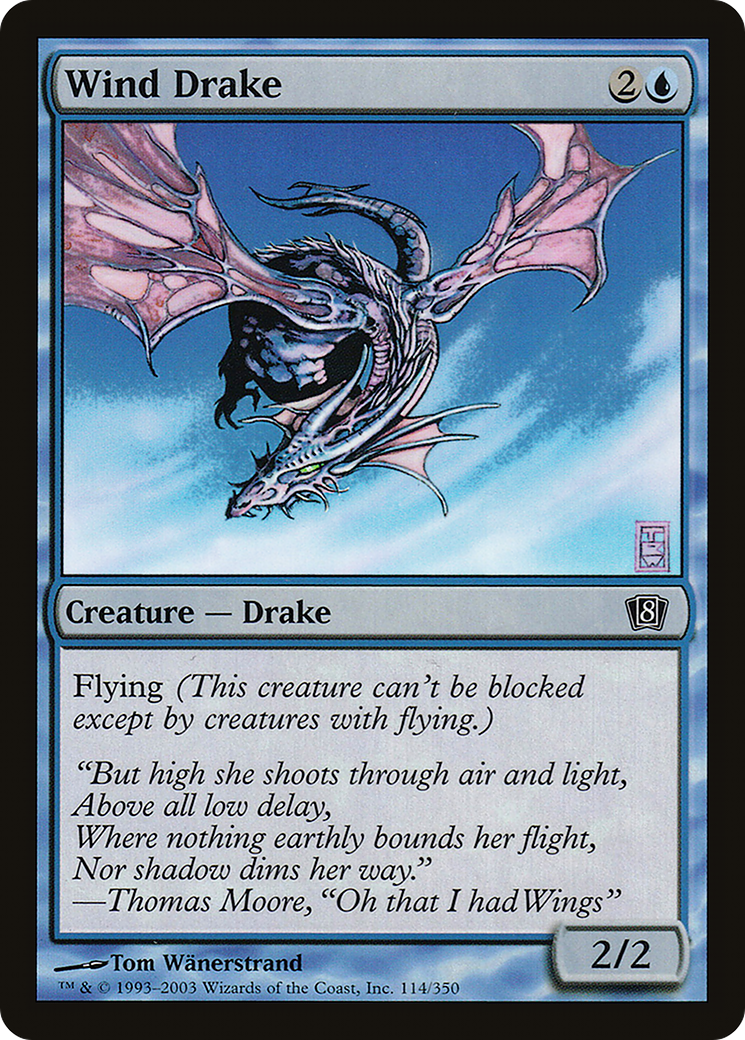 Wind Drake (8ED-114★) - Huitième édition