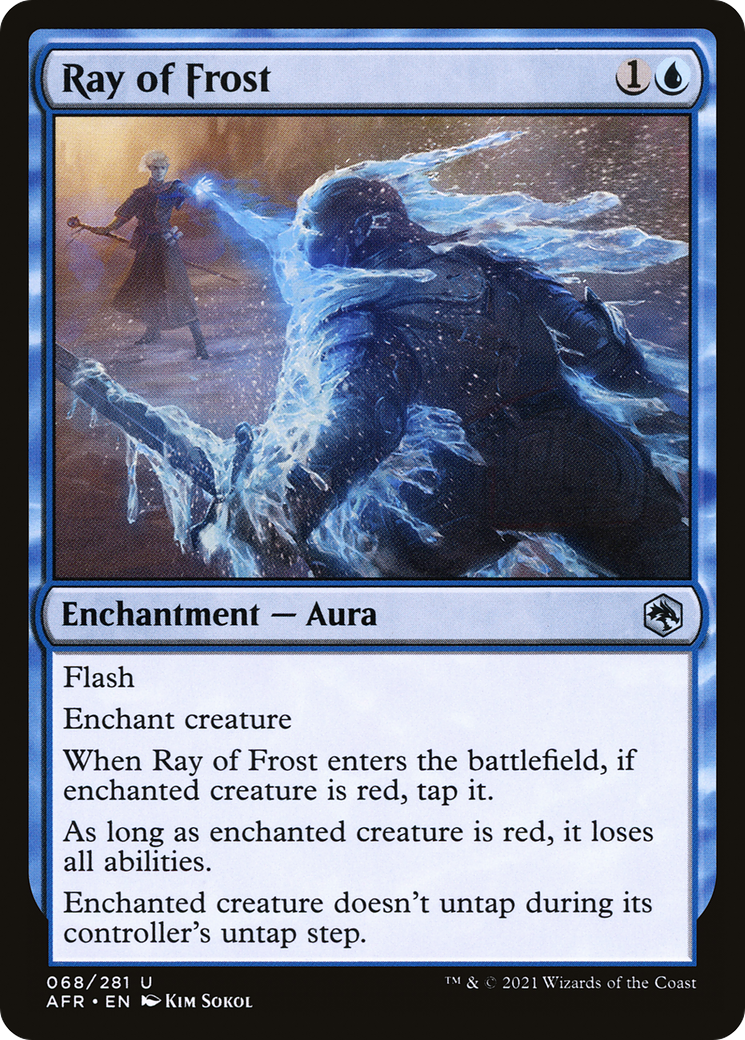 Ray of Frost (AFR-068) - Adventures in the Forgotten Realms Foil