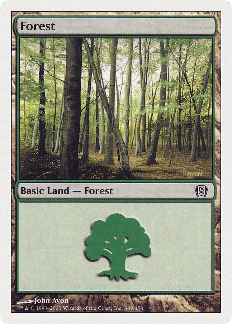 Forest (349) (8ED-349) - Eighth Edition