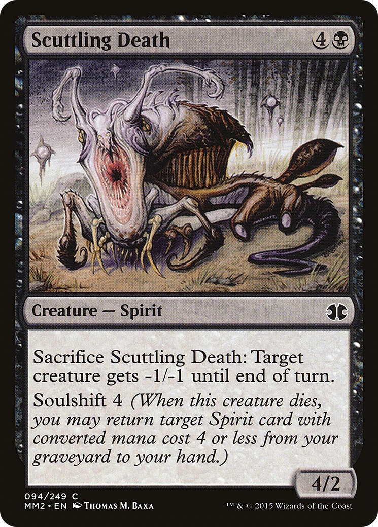 Scuttling Death (MM2-094) - Modern Masters 2015