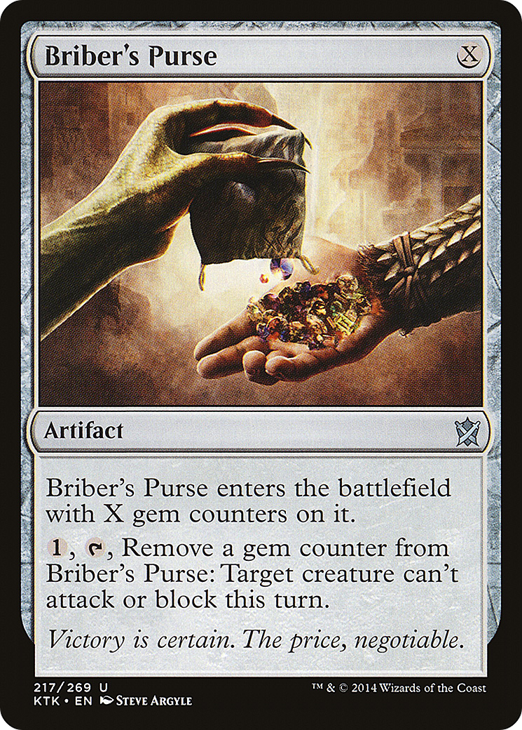 Briber's Purse (KTK-217) - Khans of Tarkir