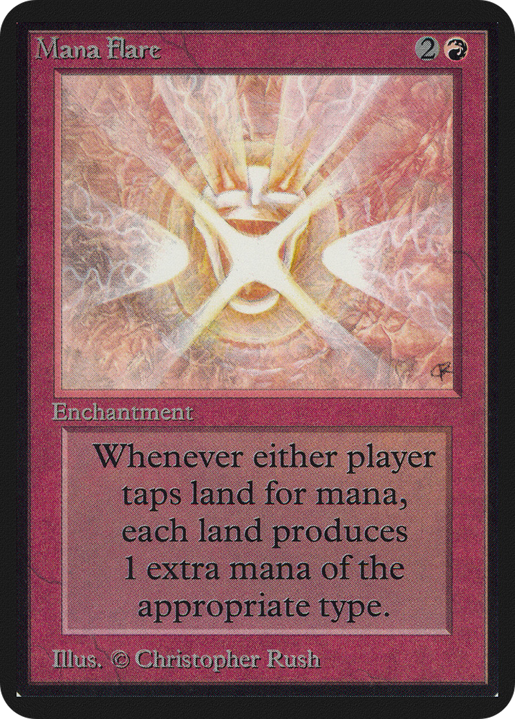 Mana Flare (LEA-162) - Édition Alpha limitée