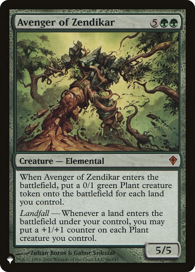 Avenger of Zendikar (LIST-WWK-96) - The List