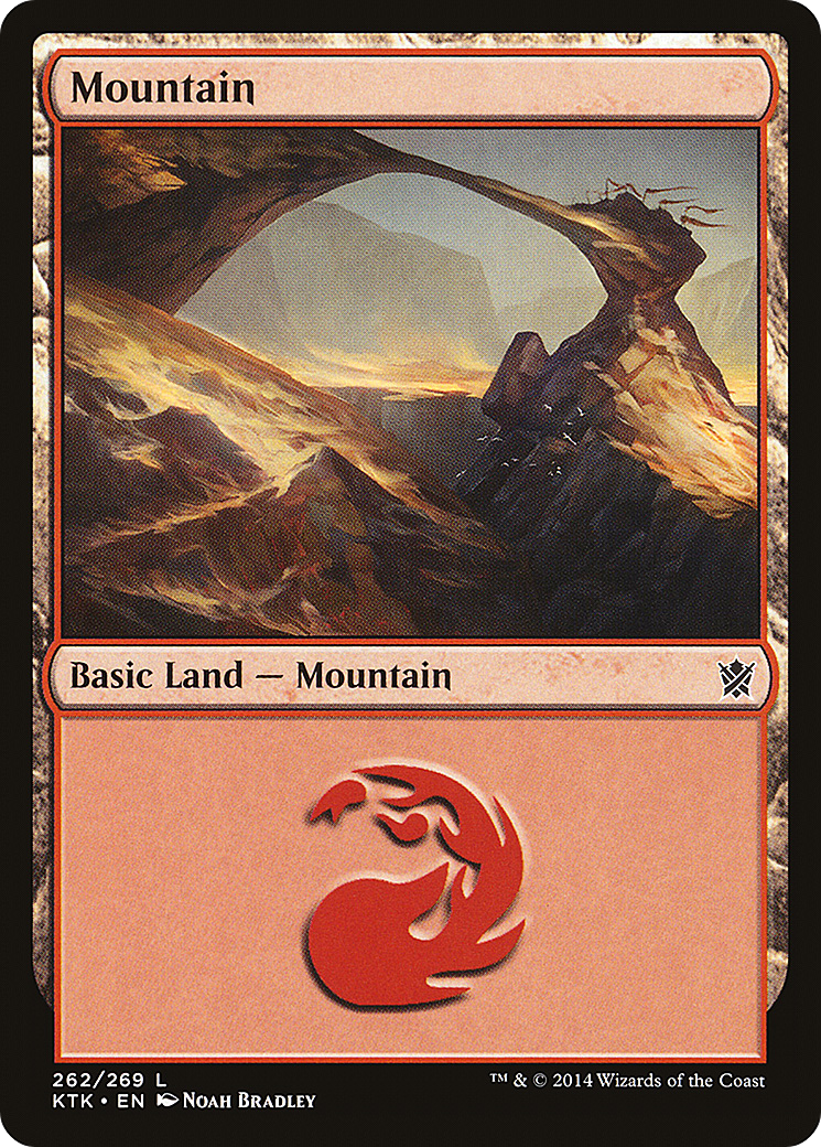 Montagne (KTK-262) - Les Khans de Tarkir Foil
