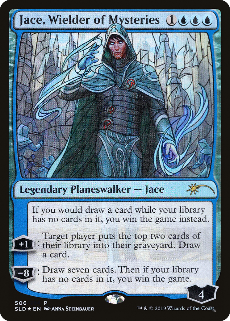 Jace, Wielder of Mysteries (Stained Glass) (SLD-506) - Secret Lair Drop Foil