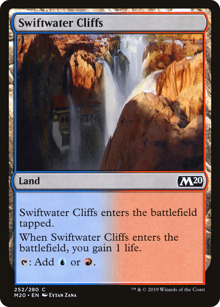 Swiftwater Cliffs (M20-252) - Core Set 2020