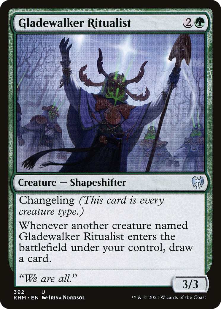 Ritualiste Gladewalker (KHM-392) - Kaldheim