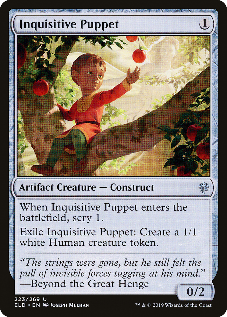 Inquisitive Puppet (ELD-223) - Throne of Eldraine Foil