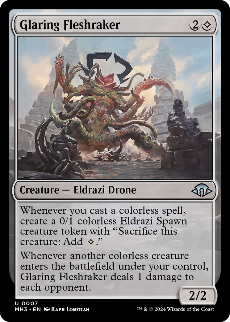 Blaring Fleshraker (MH3-007) - Horizons Modernes 3 (Foil)