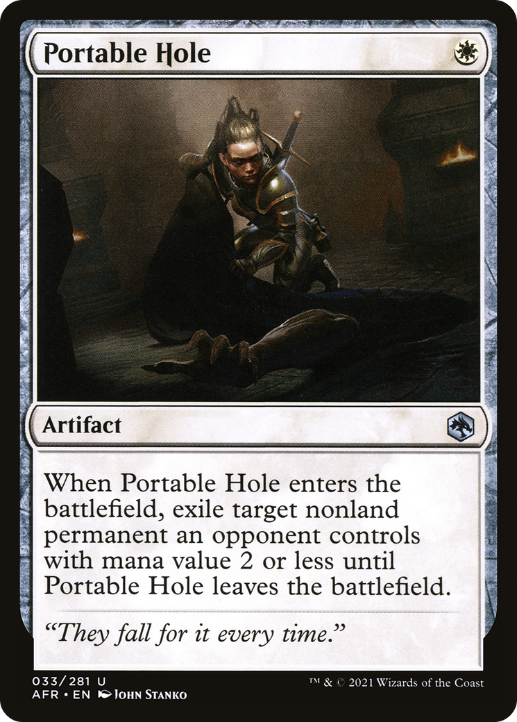 Portable Hole (AFR-033) - Adventures in the Forgotten Realms Foil