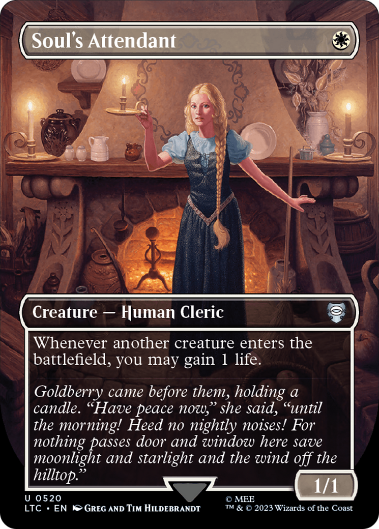 L'Assistant de l'Âme (LTC-520) - Tales of Middle-earth Commander (Borderless) Foil