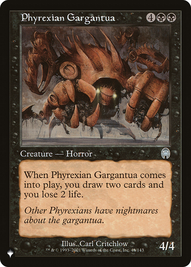Phyrexian Gargantua (LIST-APC-48) - The List