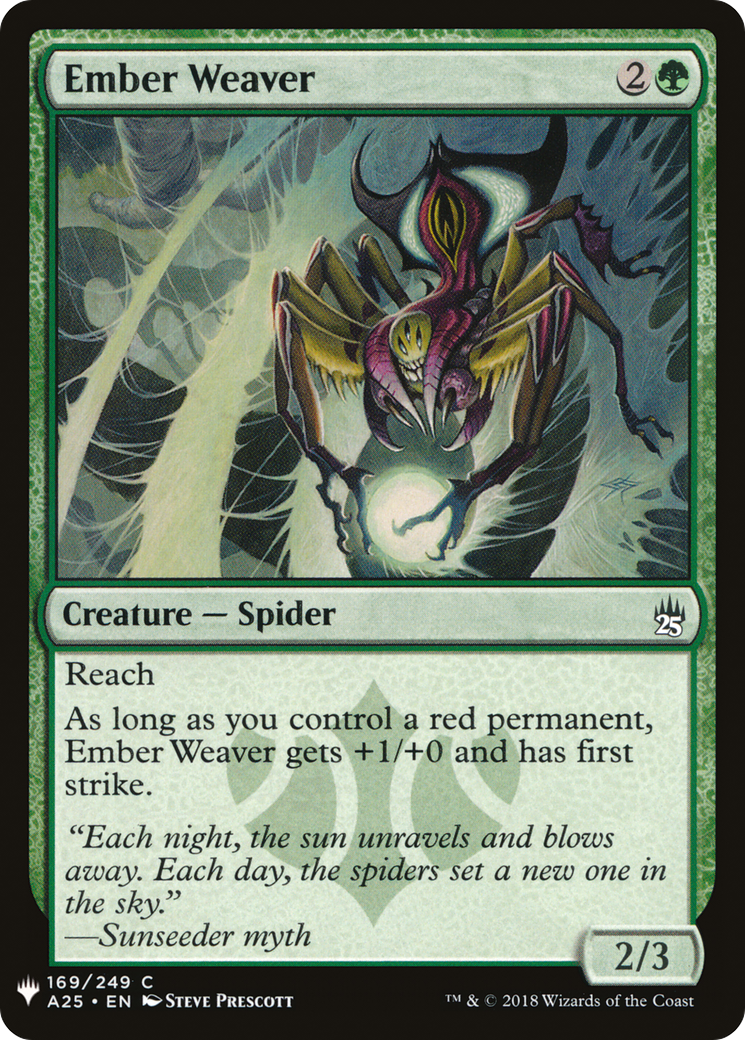 Ember Weaver (LIST-169) - The List