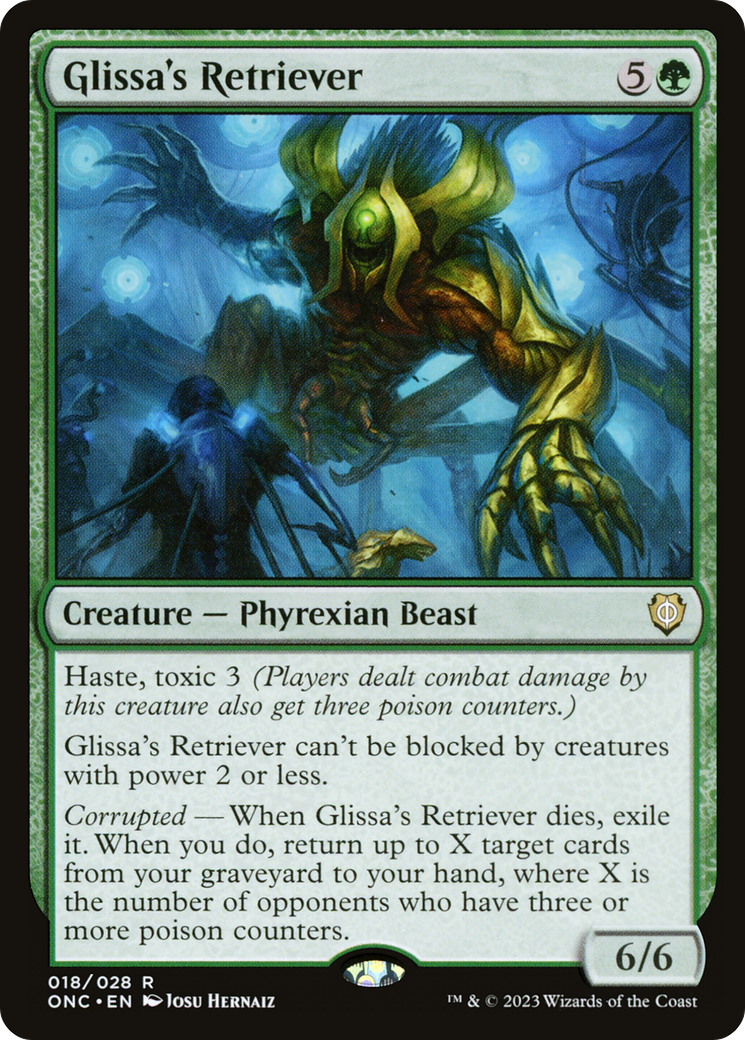 Glissa's Retriever (ONC-018) - Phyrexia : Tous seront un seul commandant
