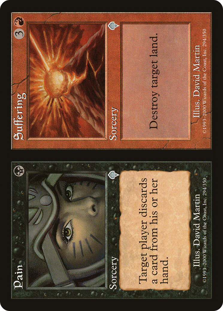 Douleur // Souffrance (INV-294) - Invasion Foil